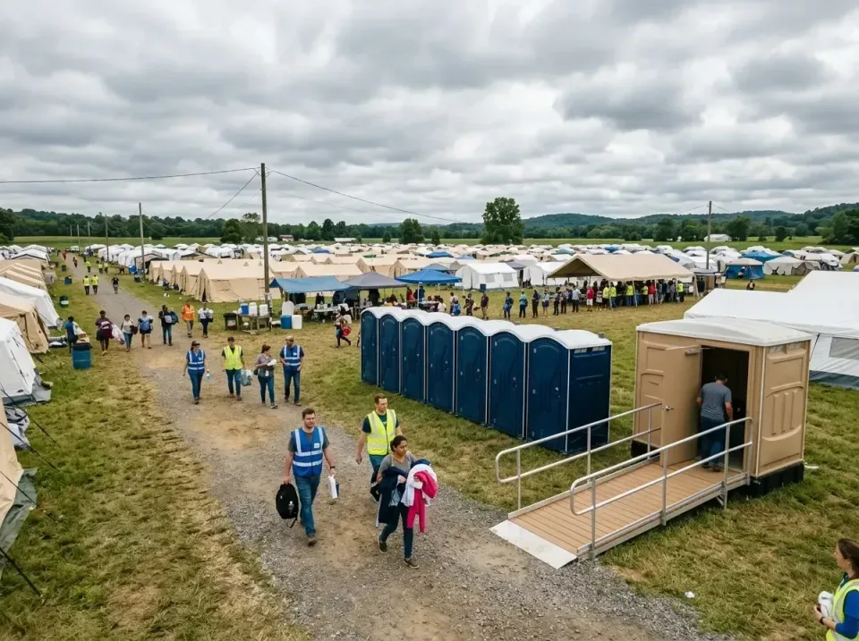 disaster-relief-camp-restrooms-010 — frequently asked questions, Dumpster & Portable Bathrooms Rental in Madisonville, KY